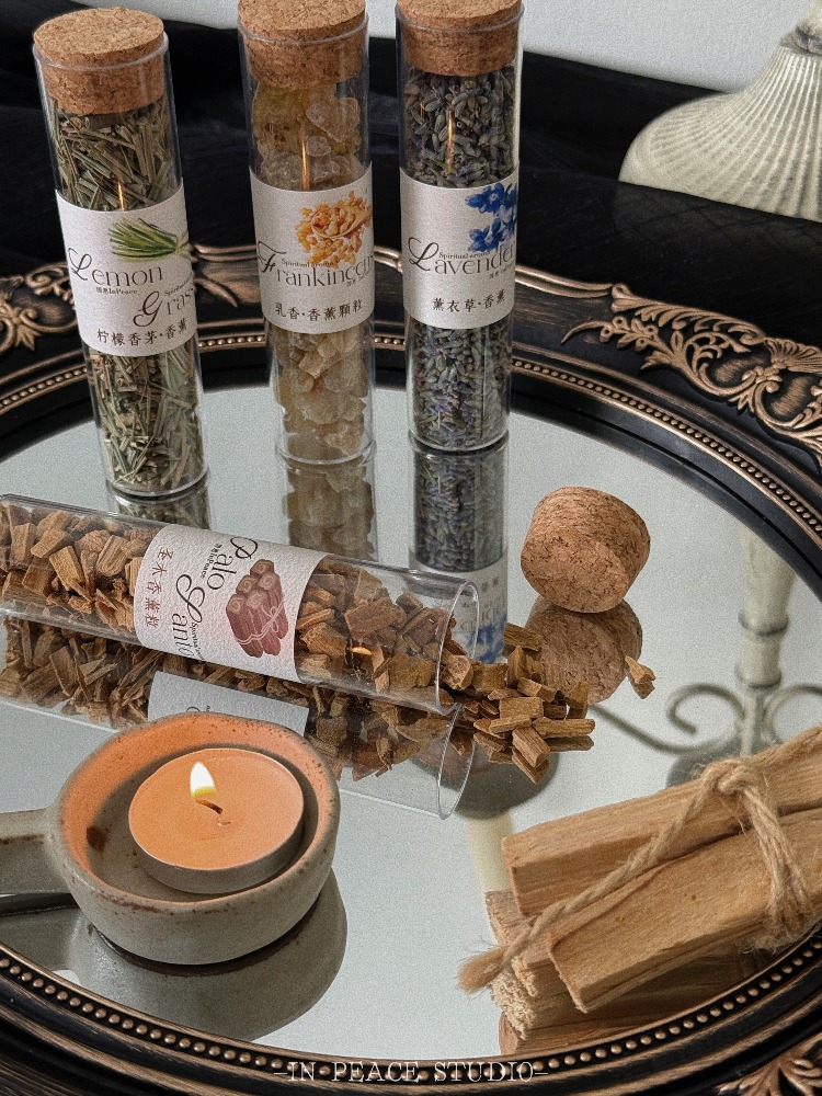 In Home Fragrance Products - Natuurlijke Kruidenplanten Geroosterde Wierook Cadeau Salie