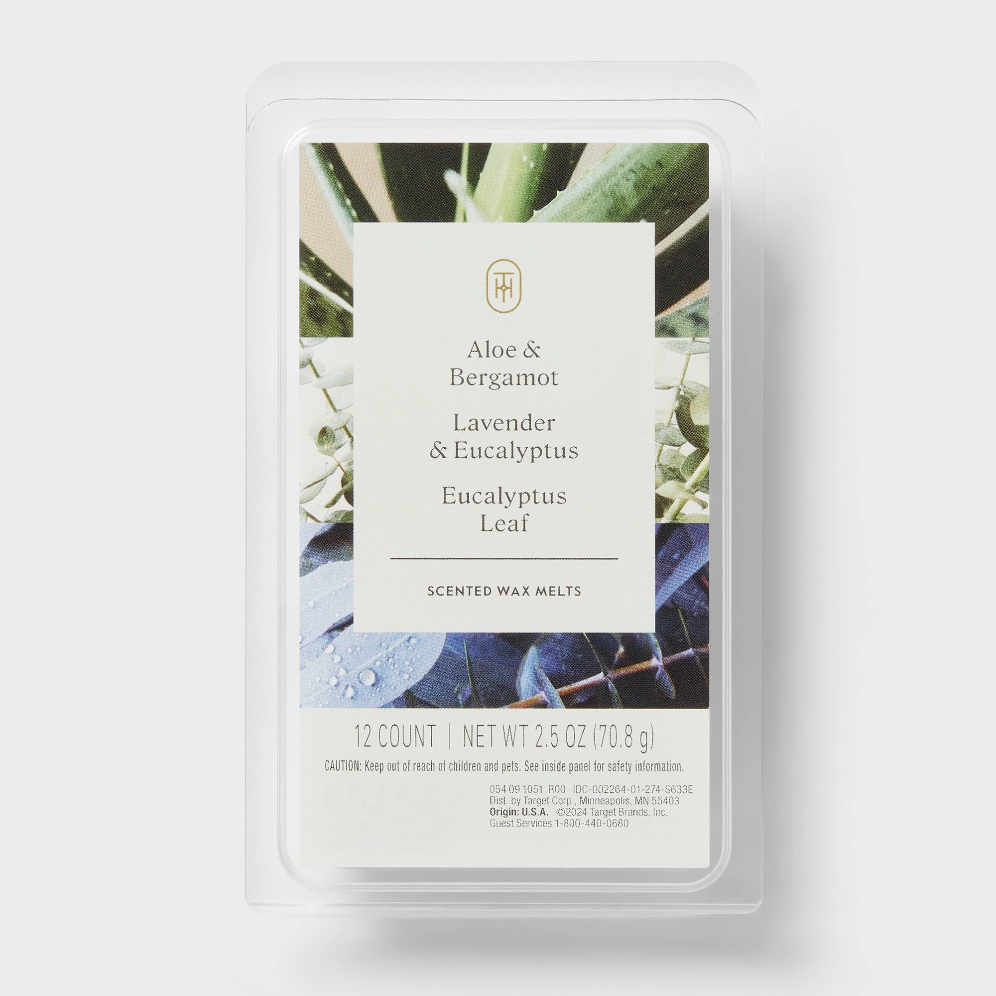 Home Fragrances - 24ct Botanische Geurwax Melts met Aloë