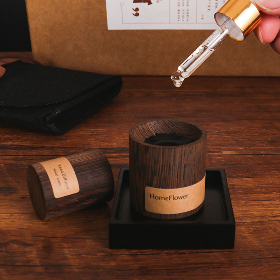 Home Fragrance And Diffuser - Diffuser voor etherische olie van zwarte