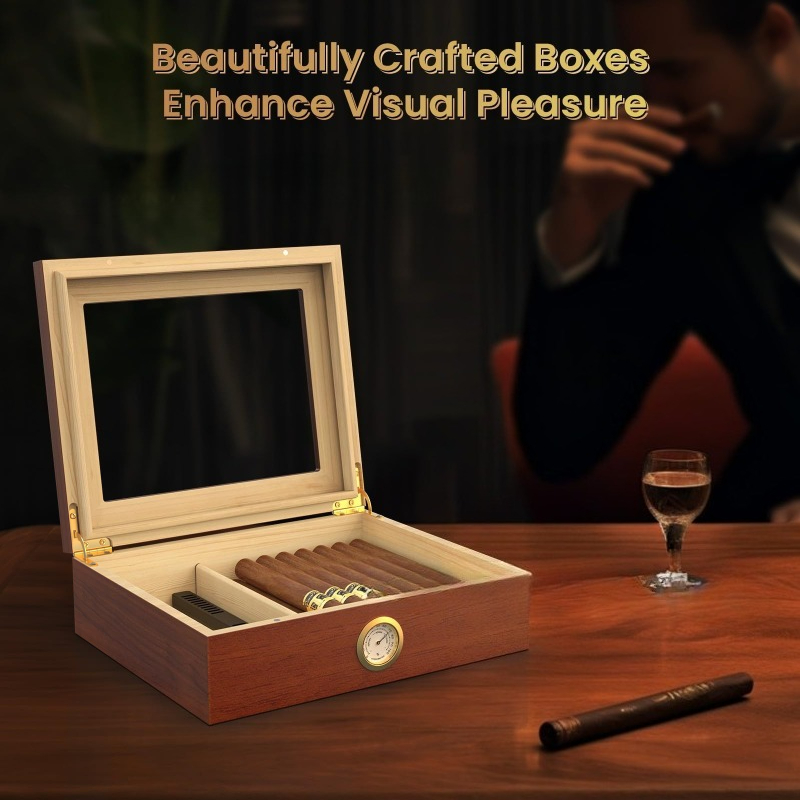 Sigaar Humidor Box Sigarenkoke - Home Fragrance Maple Walnut recensie en prijs